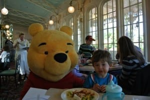 Ethan and Winnie The Pooh