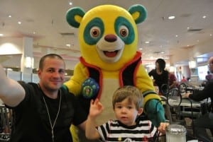 Ethan and Special Agent Oso