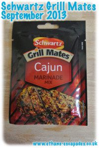 Schwartz Grill Mates Cajun Marinade Mix