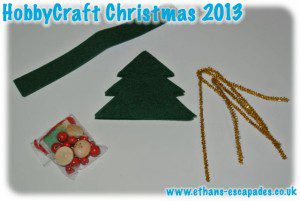 HobbyCraft Christmas Tree People Felt Decorations