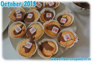 Peppa Pig Muddy Puddle Cup Cakes