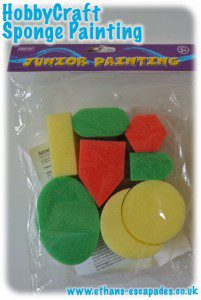 HobbyCraft Junior Painting Sponge Set