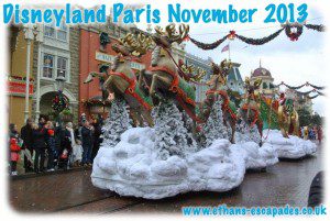 DIsneyland Paris Christmas Cavalcade 2013
