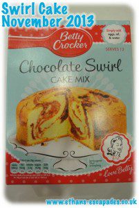 Betty Crocker's Chocolate Swirl Cake Mix