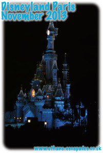 Disneyland Paris Christmas Castle