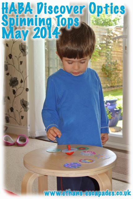 HABA Discover Optics Spinning Tops