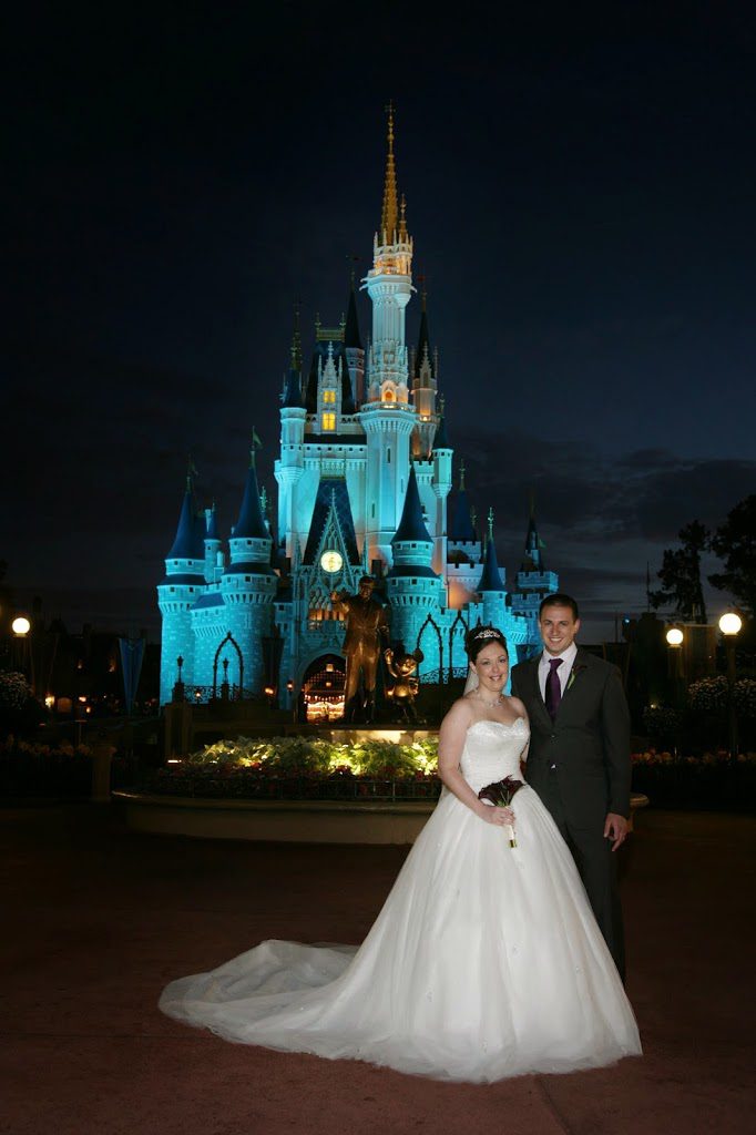 Magic Kingdom Bridal Photo Shoot