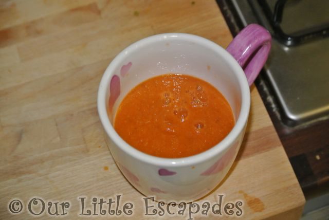 autumn vegetable homemade soup 2015 Week 1