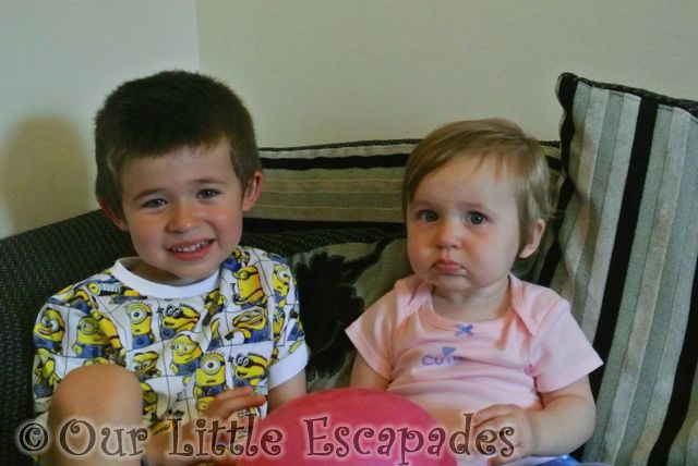 ethan grumpy little e one year old August 2015
