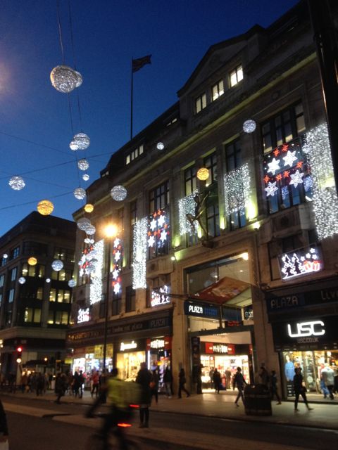 Oxford Sreet Christmas Lights