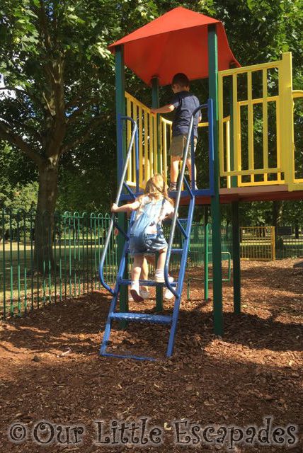ethan little e climbing ladder playground August 2016