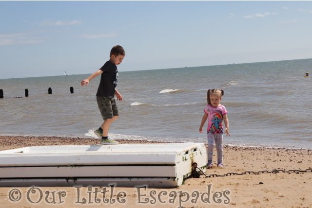 little e ethan climbing white board frinton-on-sea