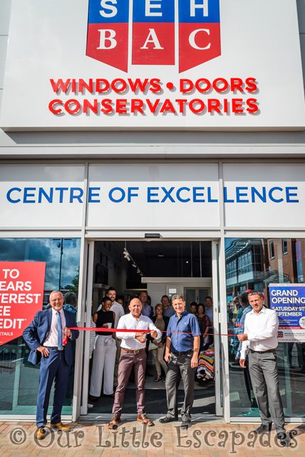 dominic littlewood seh bac showroom colchester grand opening