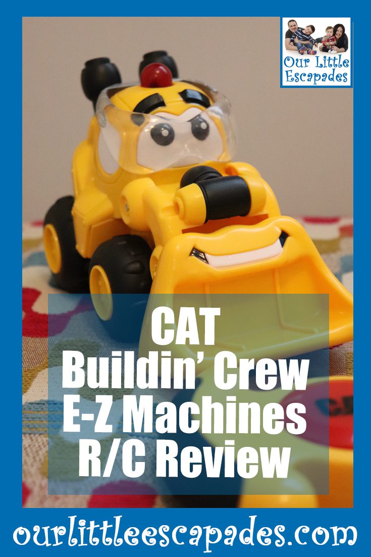 cat buildin crew EZ machines RC
