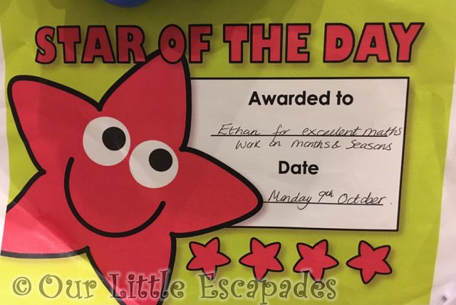star of the day months year