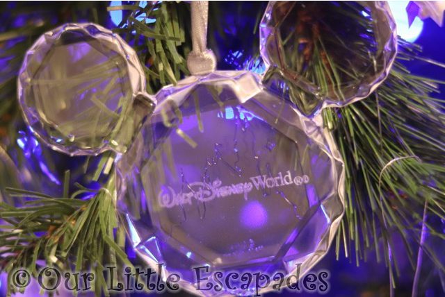mickey ears walt disney world christmas decoration