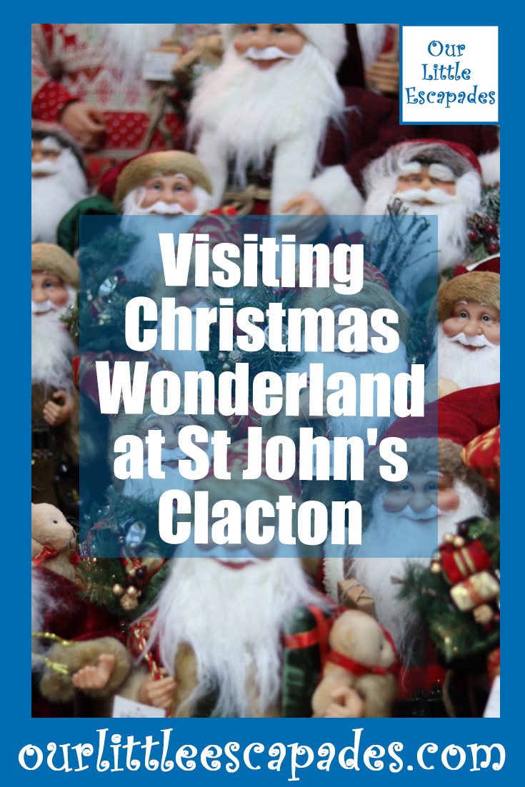 visiting Christmas Wonderland at st john's clacton