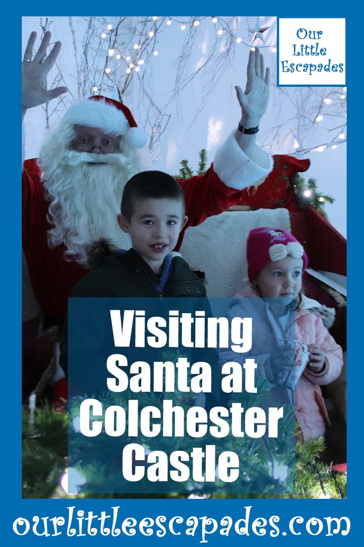 Visiting Santa at Colchester Castle