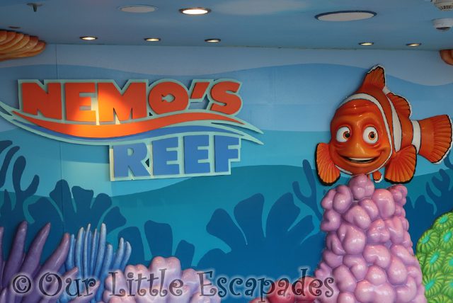 Nemo's Reef on the Disney Dream