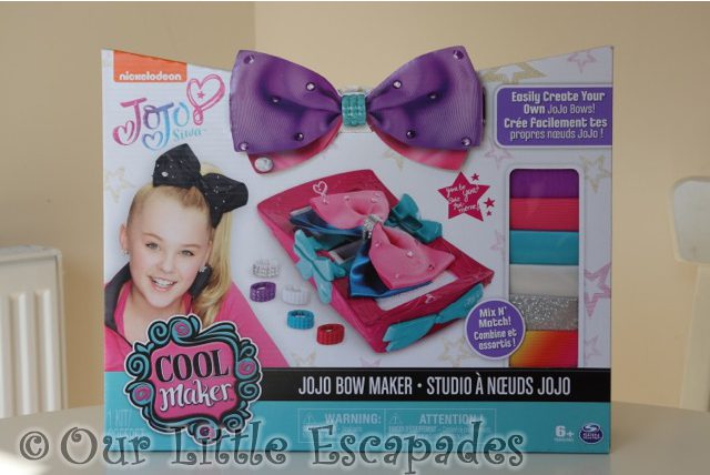 jojo bow maker cool maker spin master front box