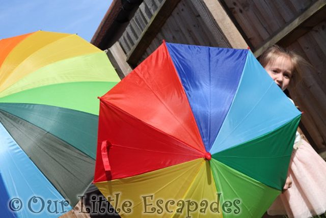 susino rainbow umbrellas