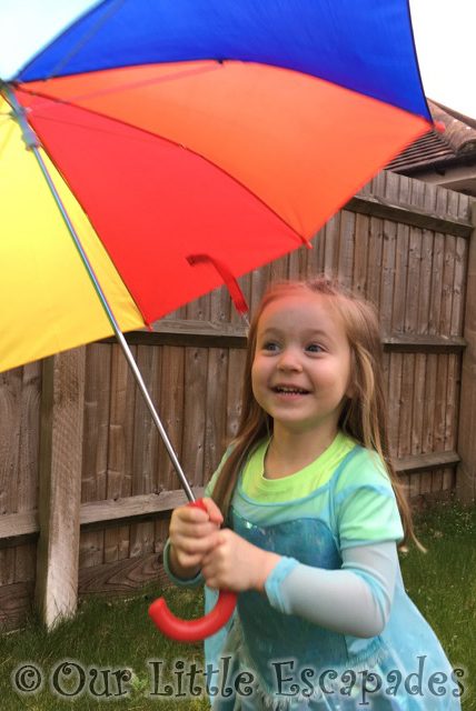 susino umbrellas childrens rainbow coloured walking umbrella