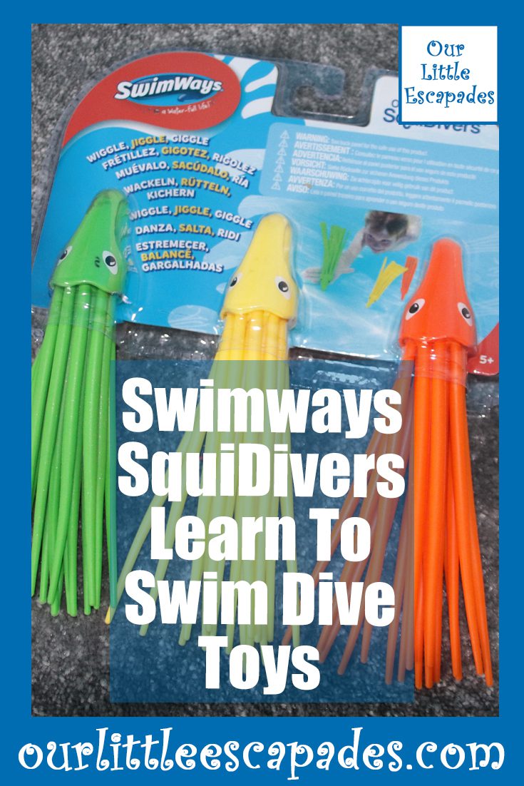 swimways squidivers learn to swim dive toys