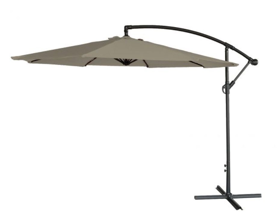 cantilever overhanging parasol