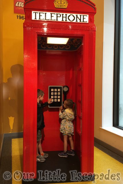 siblings august 2018 legostore london red telephone box
