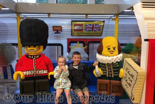siblings august 2018 legostore london tube carriage