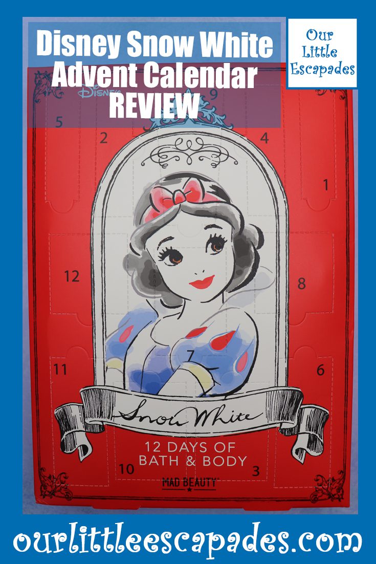 Disney Snow White Advent Calendar REVIEW