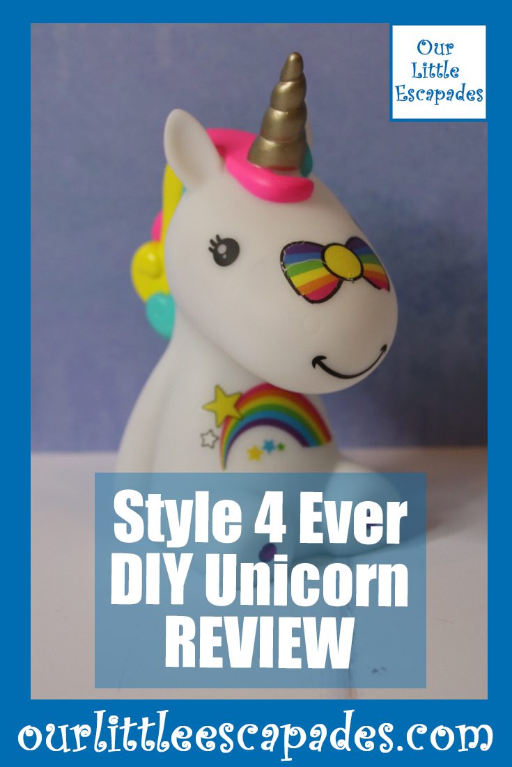 Style 4 Ever DIY Unicorn REVIEW