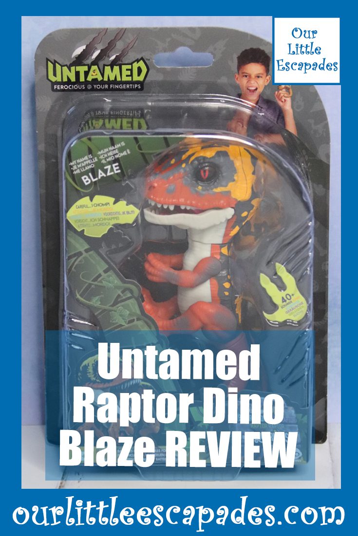 untamed by Fingerlings Raptor Dino Blaze REVIEW