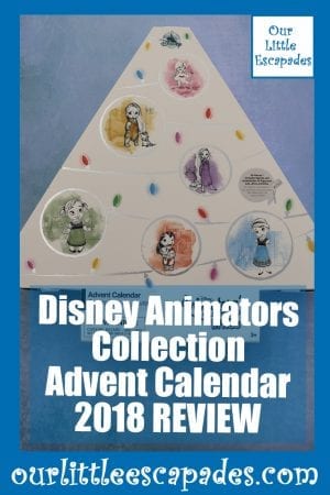 Disney Animators Collection Advent Calendar 2018 REVIEW