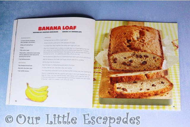 learn to cook with billy the bear banana loaf