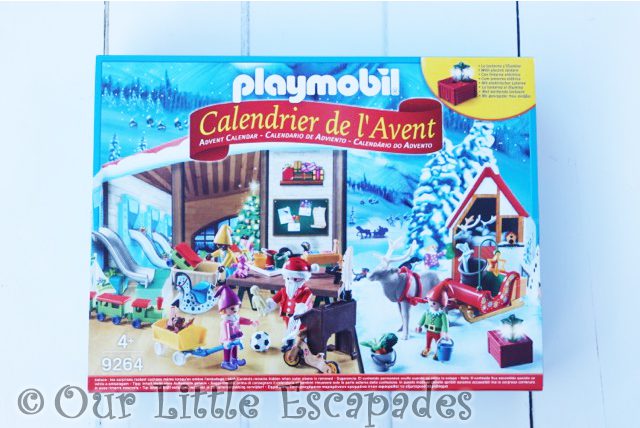 playmobil advent calendar santas workshop