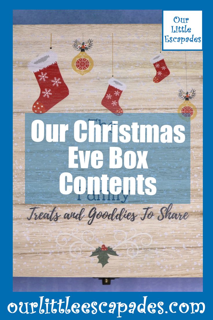 Our Christmas Eve Box Contents