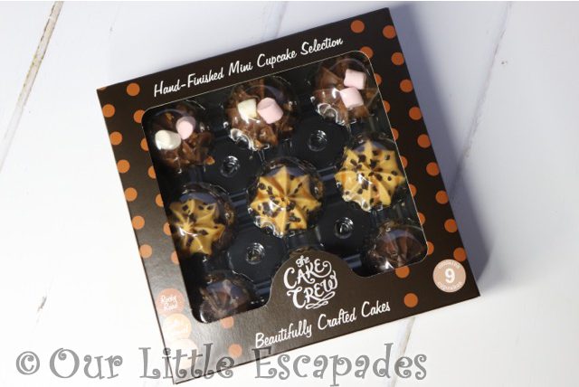 the cake crew assorted mini cupcake selection chocolate boxed