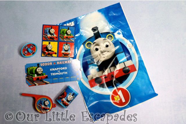 thomas the tank engine birthday party pack pre-filled party bags