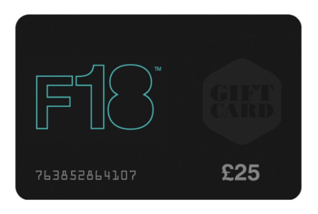 F18 gift cards