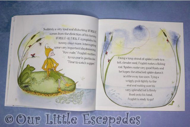 tales of mossycup wood frogbit and the big gloop inside pages