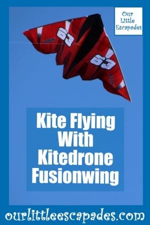 Kite Flying With Kitedrone Fusionwing