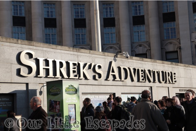 shreks adventure london entrance