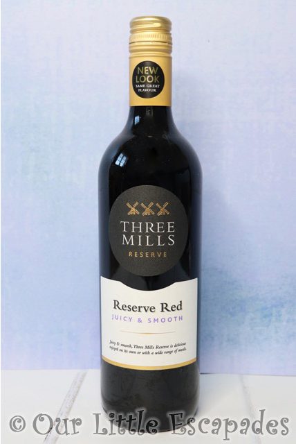 three mills reserve red wine 