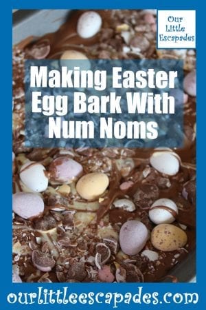Making Easter Egg Bark With Num Noms