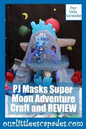 PJ Masks Super Moon Adventure Craft and REVIEW