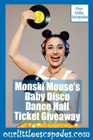 Monski Mouses Baby Disco Dance Hall Ticket Giveaway