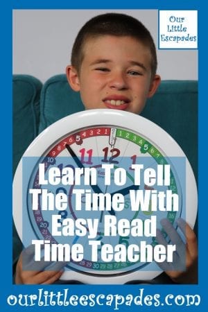 Learn To Tell The Time With Easy Read Time Teacher