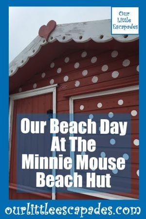 Our Beach Day At The Minnie Mouse Beach Hut