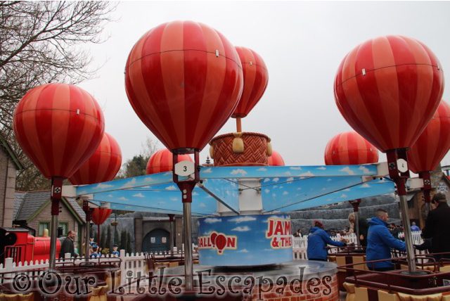 james red balloon ride thomas land drayton manor